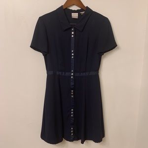 Liz Clairbourne Navy Dress, Size 8